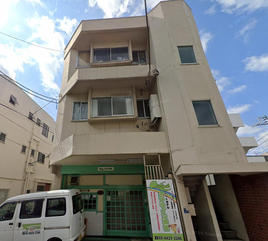 大田区羽田１丁目の店舗事務所の外観
