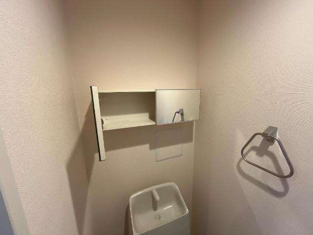 メイプルコートＢのトイレ|トイレ収納