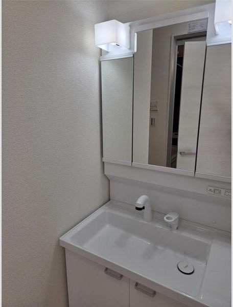 リーブルファイン下之一色町Ⅲ　2号棟の洗面所