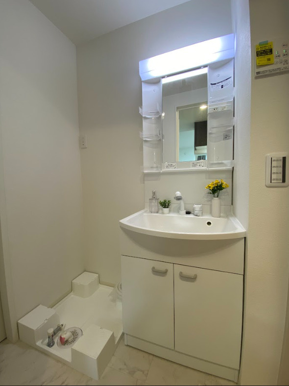 KEIAI RESIDENCE 北小金　Ⅳの洗面所|※同施工参考写真