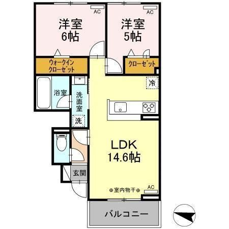 カーサ・ソレイユの間取り