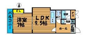 コート幸町の間取り