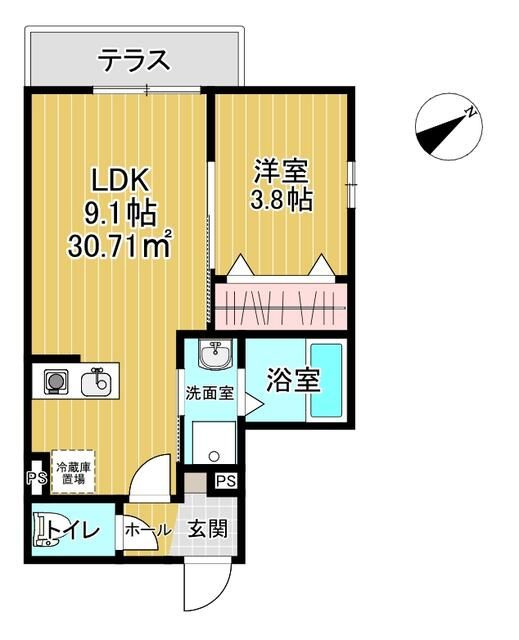 ＢＲ四街道の間取り