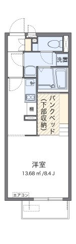 ミランダクラーラの間取り|代表的な間取のため実際の間取とは異なる場合があります
