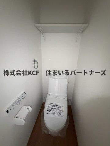 FLOW野中町のトイレ|ゆったりとした空間のトイレです