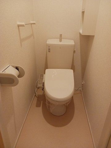 プレステージ花ずいＦのトイレ|シンプルで使いやすいトイレです