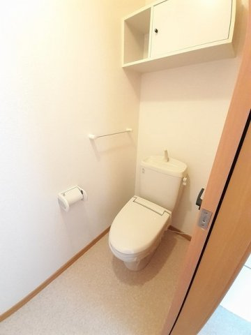 メゾンフォレスタＢ棟のトイレ|シンプルで使いやすいトイレです
