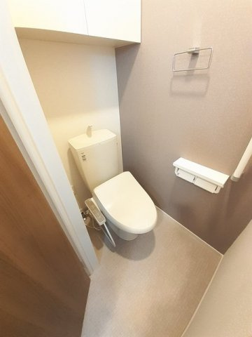 メゾン・ド・アルモニーＡのトイレ|トイレもきれいです