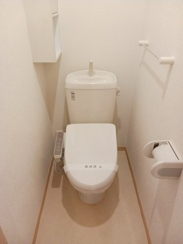 メロ－ライフＢのトイレ|落ち着いたトイレです