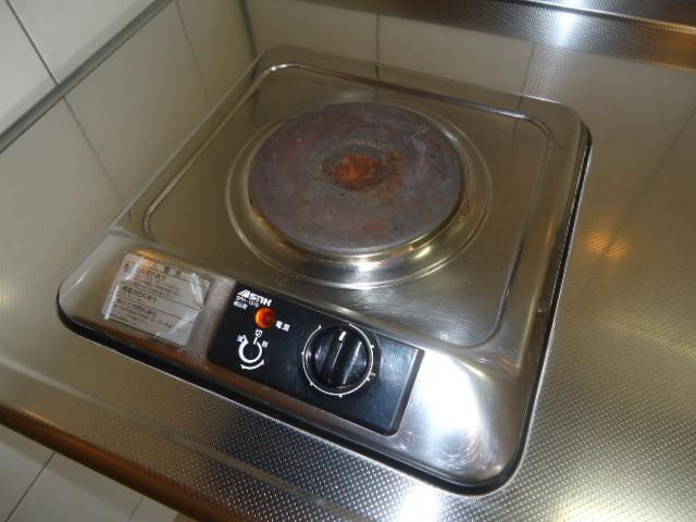 ダイヤモンド・パレスのキッチン|１口電気コンロ