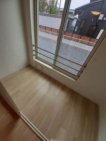 明るい色調の室内です