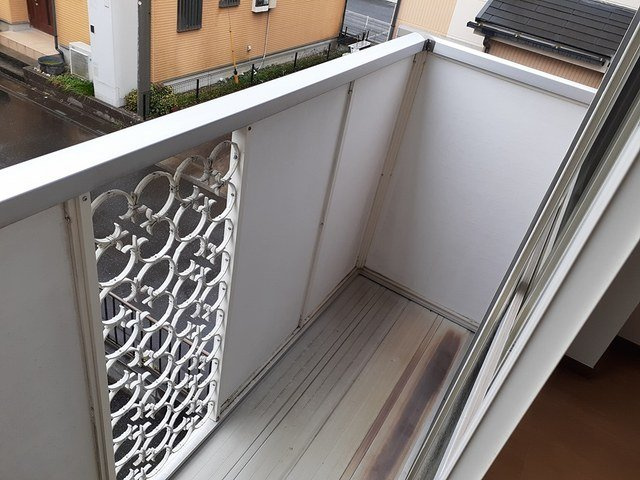 広々としたバルコニーです