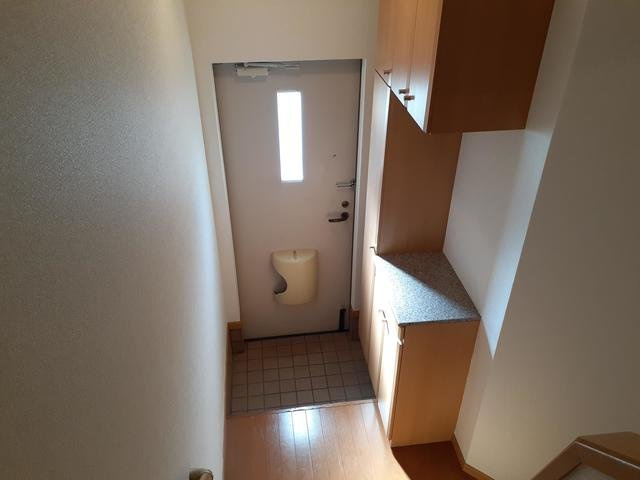 ゆったりとした玄関です