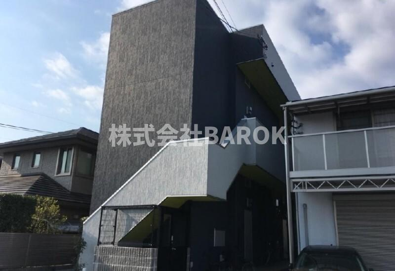 福岡市博多区半道橋１丁目のアパートの外観