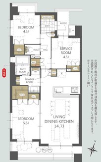 【間取り】 | ウィルローズふじみ野