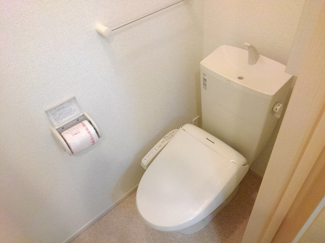 トイレもきれいです