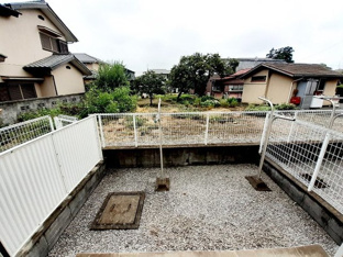 簡単な家庭菜園も楽しめるお庭です
