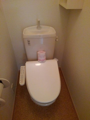 コンパクトで使いやすいトイレです