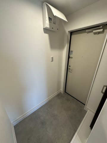 シンプルで使いやすい玄関です
