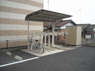 駐輪場です。