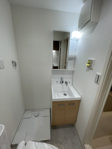 コンパクトで使いやすい洗面所