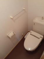 トイレもきれいです