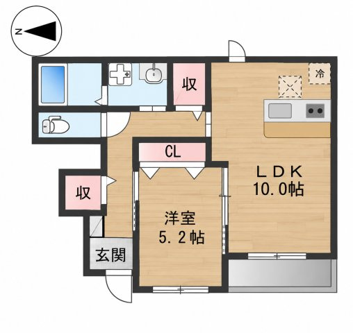 アミカルの間取り