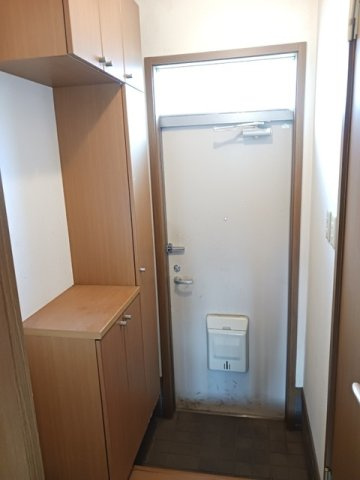 ゆったりとした玄関です