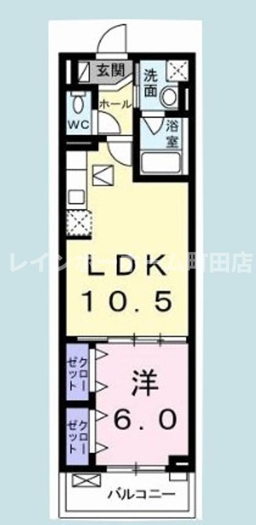 ヴィラ　デ　オーブ　34※初期費用分割後払いサービス利用可能物件の間取り