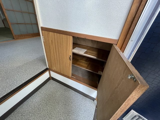 きれいな玄関です