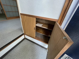きれいな玄関です