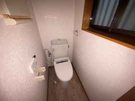シンプルで使いやすいトイレです