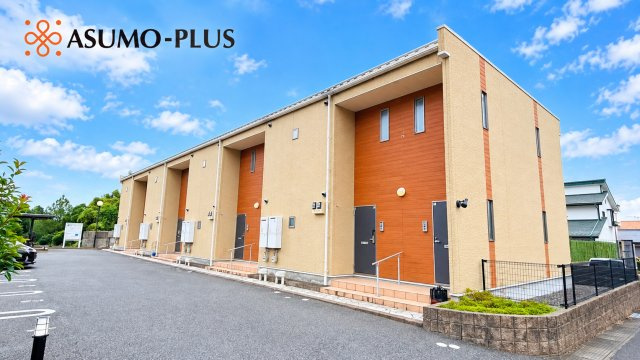 筑紫野市大字原田のアパートの外観