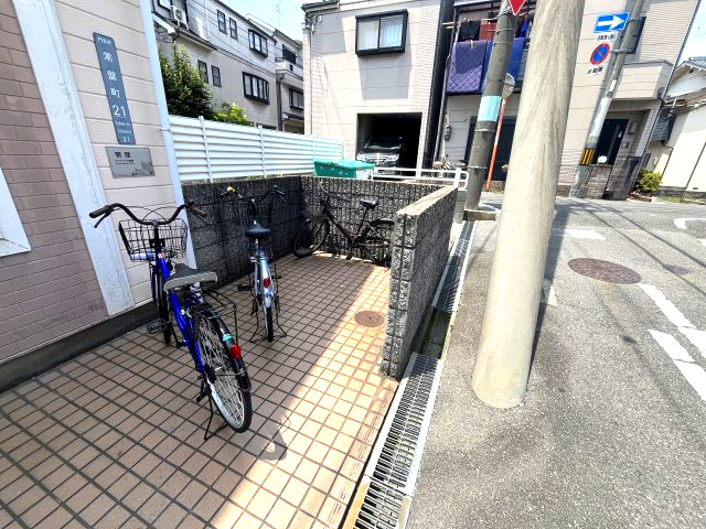トキワハイツの駐車場