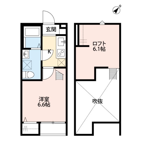 スプリングフォレスト参番館の間取り