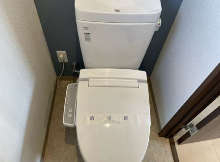 トイレもきれいです