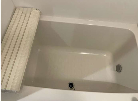 コンパクトで使いやすいお風呂です