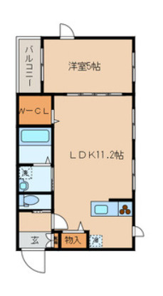 【間取り】 | ロンデ西新宿