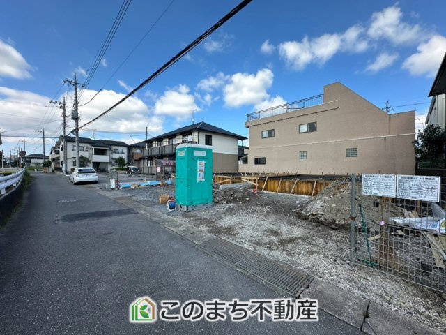 CRADLEGARDEN宇都宮市石井町第3の前面道路含む現地写真|前面道路含む現地写真