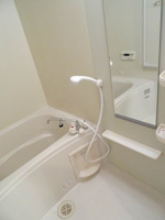 コンパクトで使いやすいお風呂です