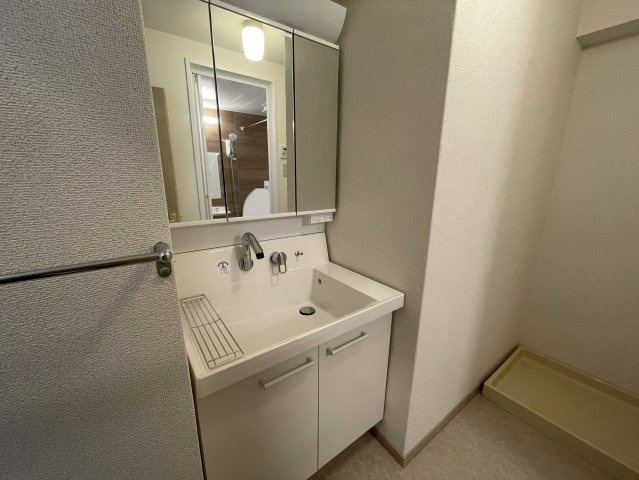 文京区根津２丁目の賃貸マンションの洗面所