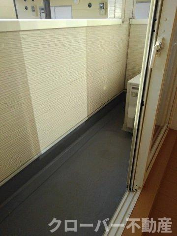 リープライツ元山　Ｃのバルコニー