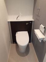 トイレもきれいです