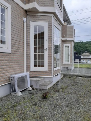 簡単な家庭菜園も楽しめるお庭です