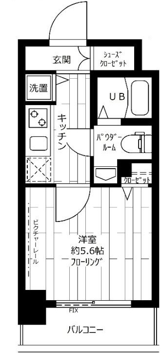 ステージグランデ茗荷谷の間取り|間取りです。