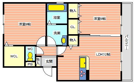 サンライズミナミの間取り