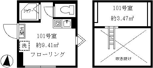 ティ・アーモ オーシャンの間取り