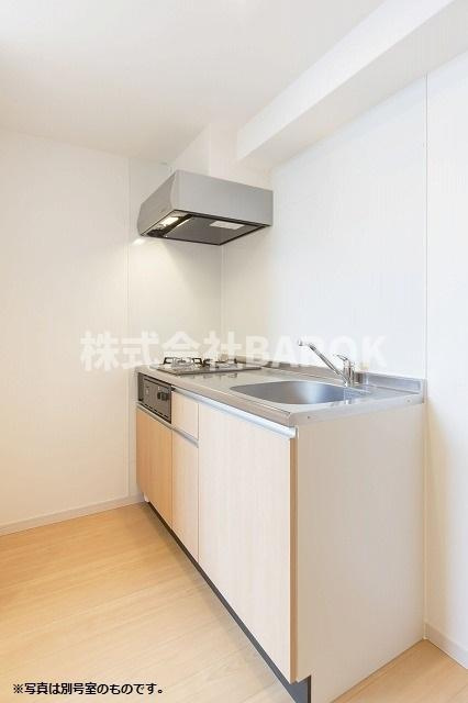 福岡市東区原田１丁目のアパートのキッチン