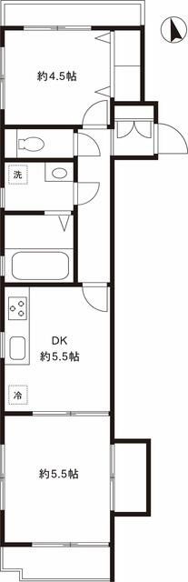 ＤＲホームズ経堂五丁目の間取り
