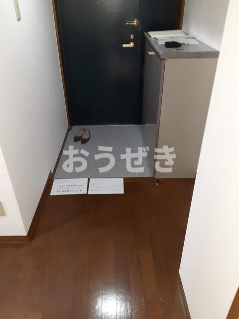 フレックスタワー横浜関内の玄関|（退去前）